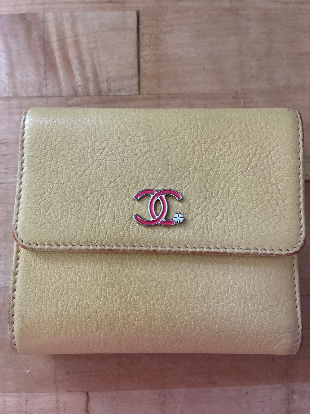 Chanel Lucky Wallet WITH FLORAL INTERIOR!